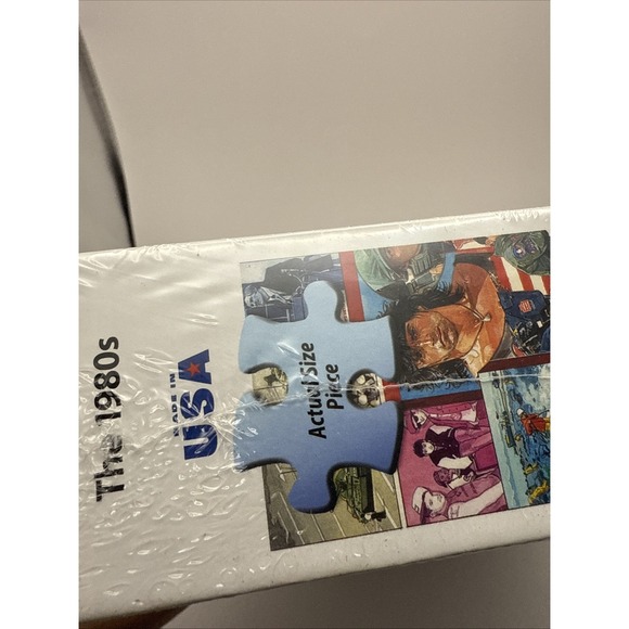 White Mountain The 1980's 1000 Piece Jigsaw Puzzle Made In USA New Sealed - Picture 3 of 3